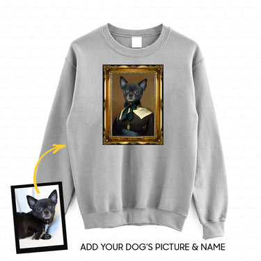 Personalized Dog Gift Idea - Royal Dog's Portrait 4 For Dog Lovers - Standard Crew Neck Sweatshirt